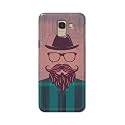 PRINTFIDAA Man Icon with Beard Shirt Hipster