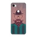 PRINTFIDAA Man Icon with Beard Shirt Hipster
