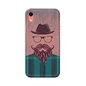 PRINTFIDAA Man Icon with Beard Shirt Hipster