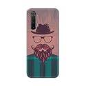 PRINTFIDAA Man Icon with Beard Shirt Hipster
