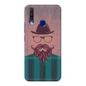 PRINTFIDAA Man Icon with Beard Shirt Hipster