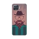 PRINTFIDAA Man Icon with Beard Shirt Hipster