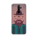 PRINTFIDAA Man Icon with Beard Shirt Hipster