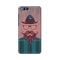 PRINTFIDAA Man Icon with Beard Shirt Hipster