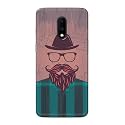 PRINTFIDAA Man Icon with Beard Shirt Hipster