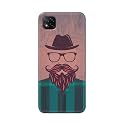 PRINTFIDAA Man Icon with Beard Shirt Hipster