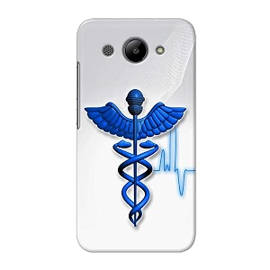 printfidaa medical doctor logo symbol printed designer hard back case for huawei y3 2017 back cover -h8 vkm2023