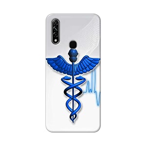 printfidaa medical doctor logo symbol printed designer hard back case for oppo a31 2020  oppo a8 back cover -h8 vkm2023