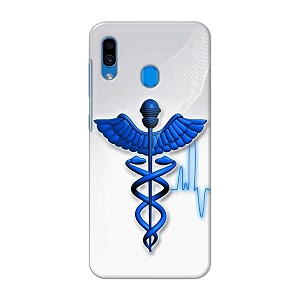 printfidaa medical doctor logo symbol printed designer hard back case for samsung galaxy a20  samsung a30  samsung m10s back cover -h8 vkm2023