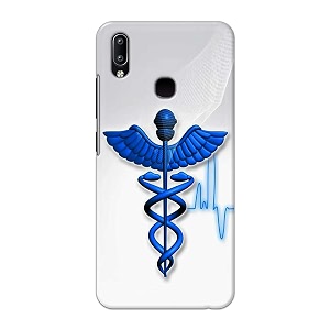 printfidaa medical doctor logo symbol printed designer hard back case for vivo y91  vivo y95 back cover -h8 vkm2023