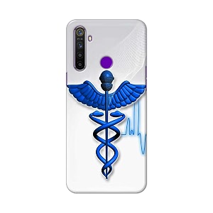 printfidaa medical doctor logo symbol printed designer hard back case for realme 5  realme 5s  realme 5i  realme narzo 10 back cover -h8 vkm2023