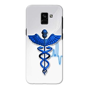 printfidaa medical doctor logo symbol printed designer hard back case for samsung galaxy a5 2018  samsung a8 2018 a530f a530f  ds back cover -h8 vkm2023