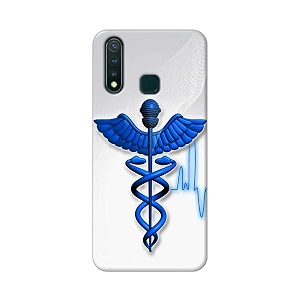 printfidaa medical doctor logo symbol printed designer hard back case for vivo y19  vivo u3 65334 back cover -h8 vkm2023