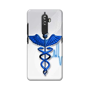 printfidaa medical doctor logo symbol printed designer hard back case for lenovo k8 plus 5234 back cover -h8 vkm2023