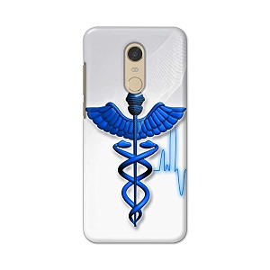 printfidaa medical doctor logo symbol printed designer hard back case for redmi note 5  redmi 5 plus back cover -h8 vkm2023
