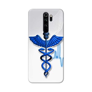 printfidaa medical doctor logo symbol printed designer hard back case for redmi note 8 pro back cover -h8 vkm2023
