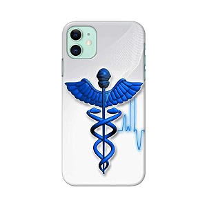 printfidaa medical doctor logo symbol printed designer hard back case for apple iphone 11 6134 a2221 a2111 back cover -h8 vkm2023