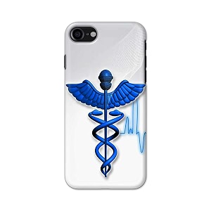printfidaa medical doctor logo symbol printed designer hard back case for apple iphone 7 4734  iphone 8 4734  iphone se 2020 a1778 a1660 back cover -h8 vkm2023