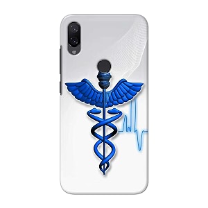 printfidaa medical doctor logo symbol printed designer hard back case for mi play back cover -h8 vkm2023