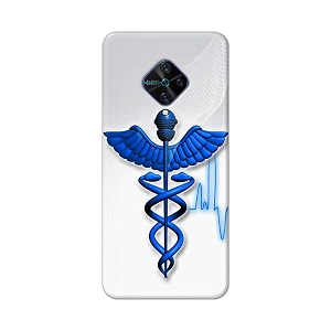 printfidaa medical doctor logo symbol printed designer hard back case for vivo s1 pro back cover -h8 vkm2023
