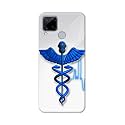 PRINTFIDAA Medical Doctor Logo Symbol Printed Designer Hard Back Case for Realme C15 / C12 / Narzo 20 / Narzo 30A / C25 / C25s Back Cover -(H8) VKM2023