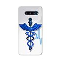 PRINTFIDAA Medical Doctor Logo Symbol Printed Designer Hard Back Case for LG V40 ThinQ, V405QA7, V405UA, V405TAB, V405UA0 Back Cover -(H8) VKM2023