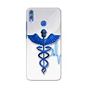 PRINTFIDAA Medical Doctor Logo Symbol Printed Designer Hard Back Case for Honor 8X, JSN-L11, JSN-L21, JSN-L22, JSN-L23 Back Cover -(H8) VKM2023