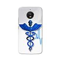 PRINTFIDAA Medical Doctor Logo Symbol Printed Designer Hard Back Case for Motorola Moto E4 Plus, XT1770, XT1773, Motorola Moto E Plus (4th Gen.) Back Cover -(H8) VKM2023