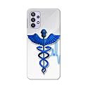 PRINTFIDAA Medical Doctor Logo Symbol Printed Designer Hard Back Case for Samsung Galaxy M32 5G / A32 5G Back Cover -(H8) VKM2023