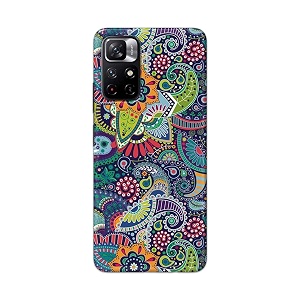 printfidaa multiple miraculous symmetric patterns printed designer hard back case for redmi note 11t 5g  poco m4 pro 5g back cover -h8 vkm2028