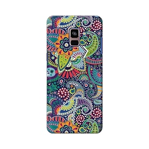 printfidaa multiple miraculous symmetric patterns printed designer hard back case for samsung galaxy a8 plus 2018 a730f a730f  ds back cover -h8 vkm2028