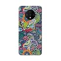 PRINTFIDAA Multiple Miraculous Symmetric Patterns Printed Designer Hard Back Case for OnePlus 7T Back Cover -(H8) VKM2028