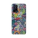 PRINTFIDAA Multiple Miraculous Symmetric Patterns Printed Designer Hard Back Case for Oppo A55 Back Cover -(H8) VKM2028