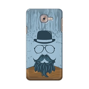 PRINTFIDAA Mustache Beard and Hairstyle Hipster in