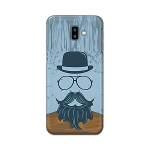 PRINTFIDAA Mustache Beard and Hairstyle Hipster in