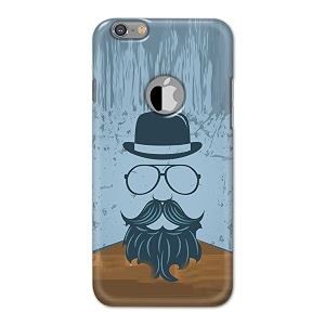 PRINTFIDAA Mustache Beard and Hairstyle Hipster in