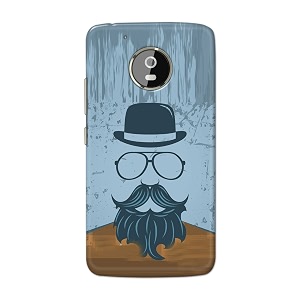 PRINTFIDAA Mustache Beard and Hairstyle Hipster in