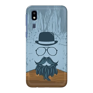 PRINTFIDAA Mustache Beard and Hairstyle Hipster in