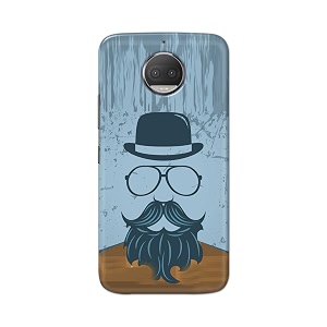 PRINTFIDAA Mustache Beard and Hairstyle Hipster in