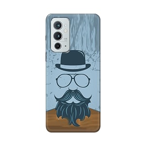 PRINTFIDAA Mustache Beard and Hairstyle Hipster in
