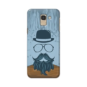 PRINTFIDAA Mustache Beard and Hairstyle Hipster in