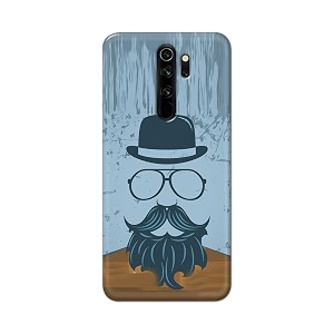 PRINTFIDAA Mustache Beard and Hairstyle Hipster in