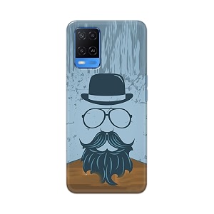 PRINTFIDAA Mustache Beard and Hairstyle Hipster in