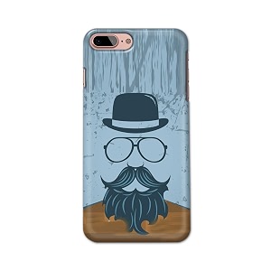 PRINTFIDAA Mustache Beard and Hairstyle Hipster in