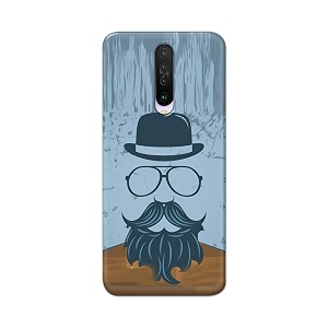 PRINTFIDAA Mustache Beard and Hairstyle Hipster in