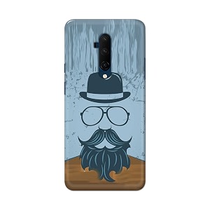 PRINTFIDAA Mustache Beard and Hairstyle Hipster in