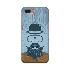 PRINTFIDAA Mustache Beard and Hairstyle Hipster in