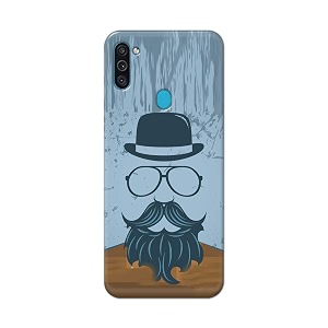 PRINTFIDAA Mustache Beard and Hairstyle Hipster in