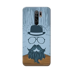 PRINTFIDAA Mustache Beard and Hairstyle Hipster in