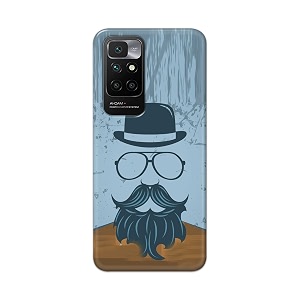 PRINTFIDAA Mustache Beard and Hairstyle Hipster in